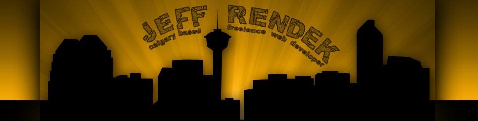 Jeff Rendek – Calgary based freelance web development Jeff Rendek – Calgary based freelance web development